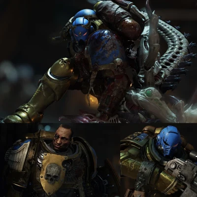 Pride and honor, Celestial Lions, by Sir_Elv,  https://www.reddit.com/r/Spacemarine/comments/1oi9hzs/celestial_lions