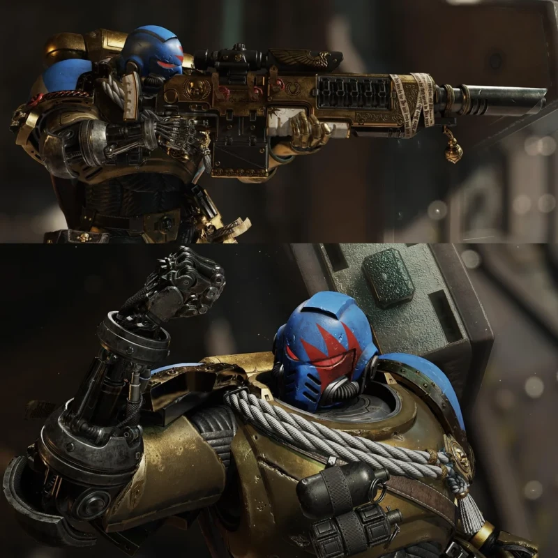 Pride and honor, Celestial Lions, by Sir_Elv,  https://www.reddit.com/r/Spacemarine/comments/1oi9hzs/celestial_lions