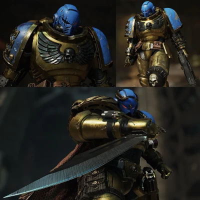 Pride and honor, Celestial Lions, by Sir_Elv,  https://www.reddit.com/r/Spacemarine/comments/1oi9hzs/celestial_lions